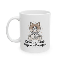 Load image into Gallery viewer, benji cardi – white glossy mug