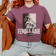 Load image into Gallery viewer, female rage โ unisex comfort colors tee