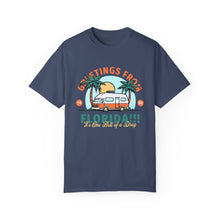 Load image into Gallery viewer, greetings from fl โ unisex comfort colors tee