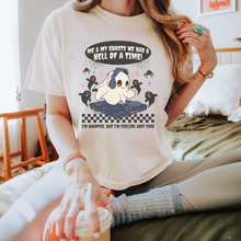Load image into Gallery viewer, me and my ghosts – comfort colors women's boxy tee