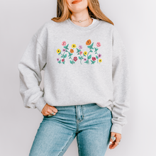 Load image into Gallery viewer, surprise song flowers  – unisex gildan crewneck