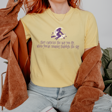 Load image into Gallery viewer, soaring through the sky – unisex comfort colors tee