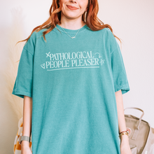 Load image into Gallery viewer, people pleaser sketch โ unisex comfort colors tee