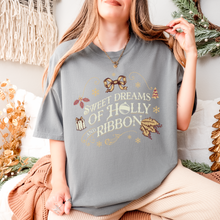 Load image into Gallery viewer, holly and ribbon โ unisex comfort colors tee