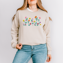 Load image into Gallery viewer, surprise song flowers  – unisex gildan crewneck