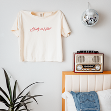 Load image into Gallery viewer, fatal fantasies – comfort colors women's boxy tee