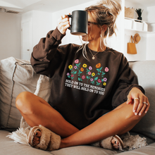 Load image into Gallery viewer, hold on to the memories  – unisex gildan crewneck