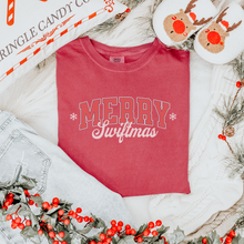 Load image into Gallery viewer, merry swiftmas โ unisex comfort colors tee