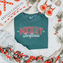 Load image into Gallery viewer, merry swiftmas โ unisex comfort colors tee