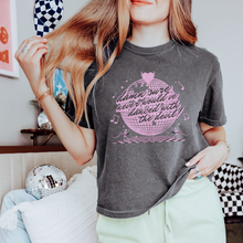 Load image into Gallery viewer, dance with the devil – comfort colors women's boxy tee