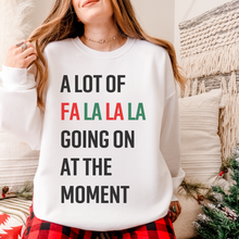 Load image into Gallery viewer, a lot of falalala – unisex gildan crewneck