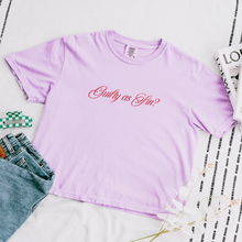 Load image into Gallery viewer, fatal fantasies – comfort colors women's boxy tee