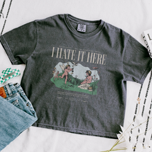 Load image into Gallery viewer, secret gardens – comfort colors women's boxy tee