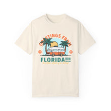 Load image into Gallery viewer, greetings from fl โ unisex comfort colors tee