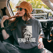 Load image into Gallery viewer, female rage โ unisex comfort colors tee