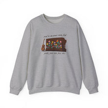 Load image into Gallery viewer, you can face this surprise song flowers  – unisex gildan crewneck