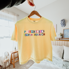 Load image into Gallery viewer, people pleaser – comfort colors women's boxy tee