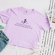 Load image into Gallery viewer, soaring through the sky – comfort colors women's boxy tee