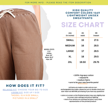 Load image into Gallery viewer, start of an age sweatpants – comfort colors unisex lightweight fleece sweatpants