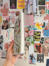 Load image into Gallery viewer, embroidered fangirl hardcover journal
