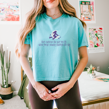 Load image into Gallery viewer, soaring through the sky – comfort colors women's boxy tee