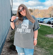 Load image into Gallery viewer, female rage โ unisex comfort colors tee