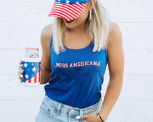 Load image into Gallery viewer, miss 4th of july – unisex bella + canvas tank
