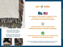 Load image into Gallery viewer, tightrope woven blanket