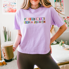 Load image into Gallery viewer, people pleaser – comfort colors women's boxy tee