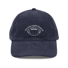 Load image into Gallery viewer, football season – corduroy dad hat