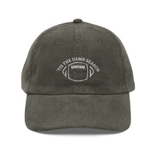 Load image into Gallery viewer, football season – corduroy dad hat