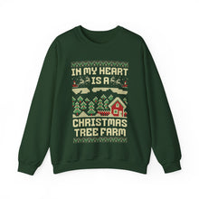 Load image into Gallery viewer, christmas tree farm – unisex gildan crewneck
