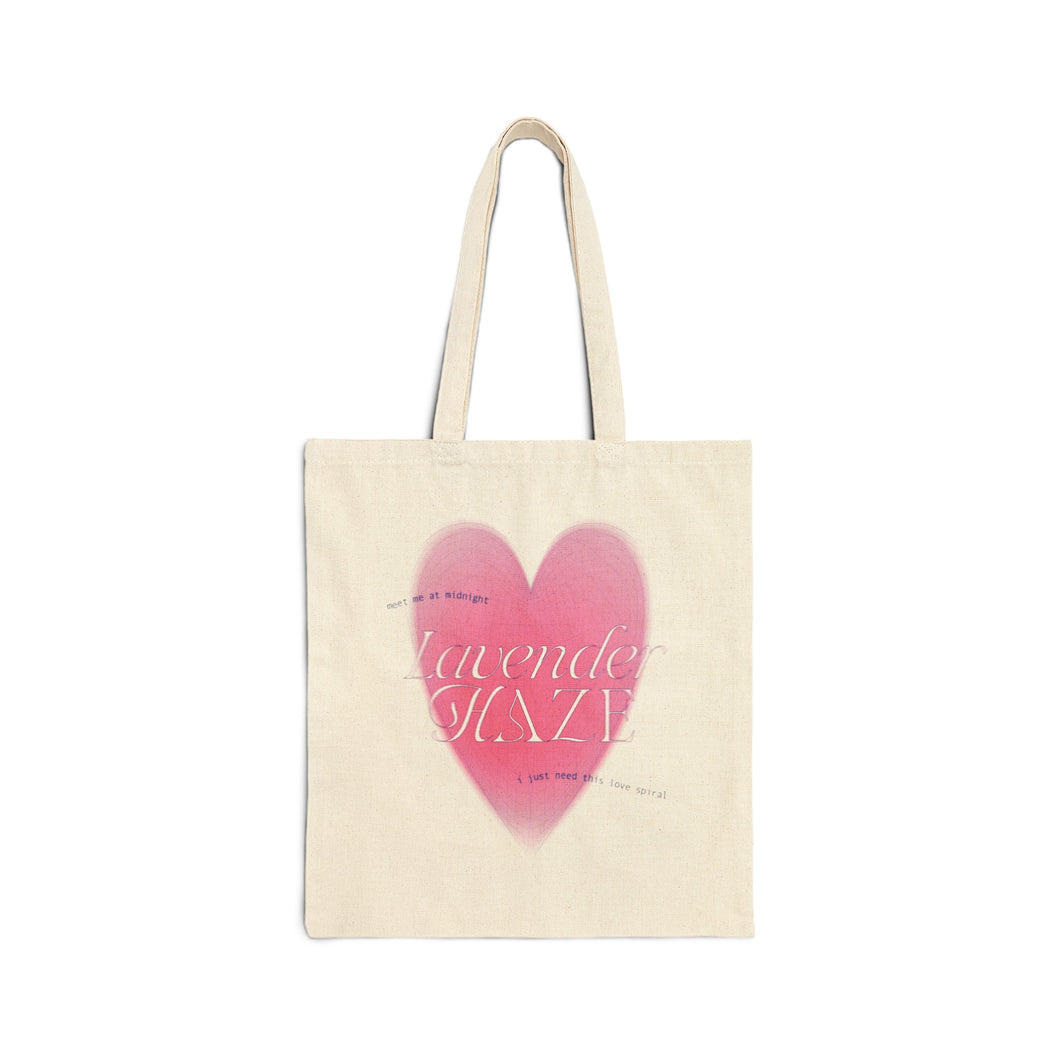 love spiral – standard canvas tote bag