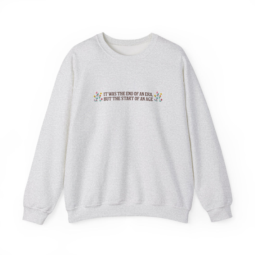 start of an age crewneck – unisex gildan crewneck