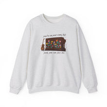 Load image into Gallery viewer, you can face this surprise song flowers  – unisex gildan crewneck
