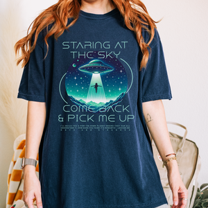 cosmic love – unisex comfort colors tee