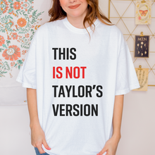 Load image into Gallery viewer, this is not TV – unisex comfort colors tee
