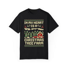 Load image into Gallery viewer, christmas tree farm – unisex comfort colors tee
