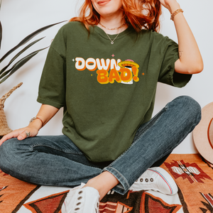 down bad – unisex comfort colors tee