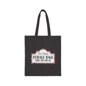 female rage – standard canvas tote bag