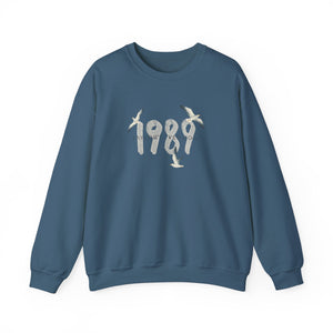 seagull sweatshirt  – unisex gildan crewneck