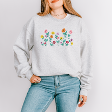 Load image into Gallery viewer, surprise song flowers  – unisex gildan crewneck
