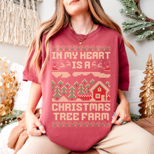 Load image into Gallery viewer, christmas tree farm – unisex comfort colors tee
