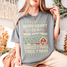 Load image into Gallery viewer, christmas tree farm – unisex comfort colors tee
