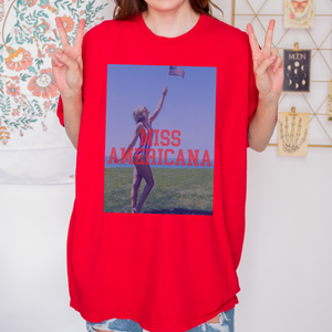 americana – unisex comfort colors tee