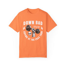 Load image into Gallery viewer, down bad crying at the tour – unisex comfort colors tee
