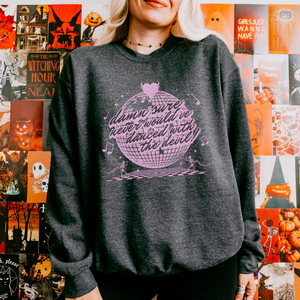 dance with the devil – unisex gildan crewneck