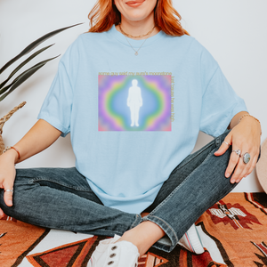 moonstoner aura – unisex comfort colors tee