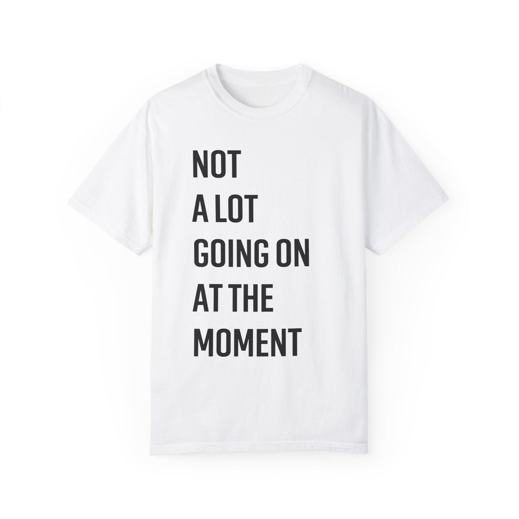 22 - not a lot going on – unisex comfort colors tee