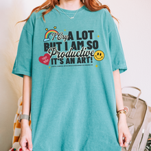 Load image into Gallery viewer, so productive – unisex comfort colors tee
